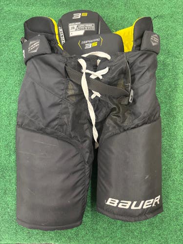 Black Bauer Supreme 3S Hockey Pants (Used) | Junior Large