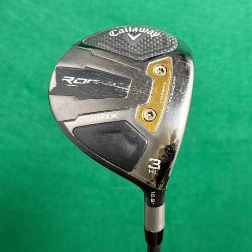 Callaway Rogue ST MAX 16.5 Fairway 3HL Wood Project X Cypher Fifty 5.5 Regular