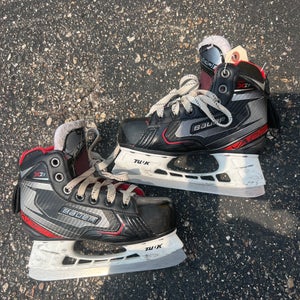 Youth Bauer Vapor X2.7 Hockey Goalie Skates 13 (Used)