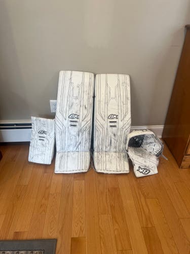 32"  2023 Brian's Optik 3 Regular Goalie Full Set  (Used)