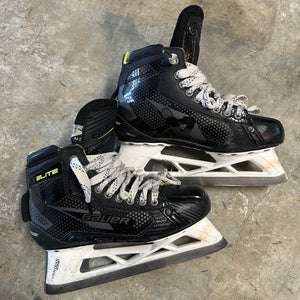 Bauer Elite Hockey Goalie Skates 7 (Used)