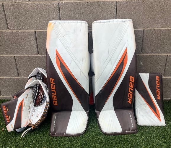 34" Bauer Hyperlite 2 Regular Goalie Full Set (Used)