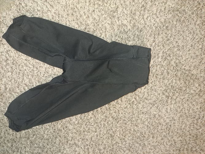 Black Men's Small Youth Rawlings Game Pants (Used)