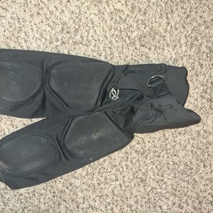 Black Men's Small Youth Rawlings Game Pants (Used)