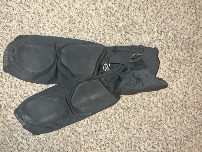 Black Men's Small Youth Rawlings Game Pants (Used)