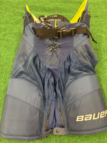 Blue Bauer HP Pro Hockey Pants (Used) | Junior Large