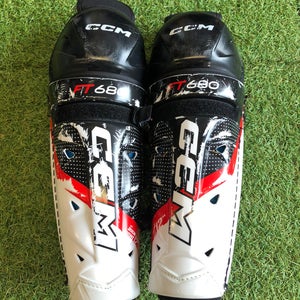Junior CCM Jetspeed FT680 Shin Pads 12" (Used)