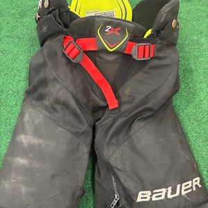 Black Bauer VAPOR 2X Hockey Pants (Used) | Junior Medium