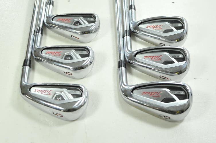Titleist T300 2021 5-PW Iron Set Regular Flex AMT Red R300 Steel RH 198668
