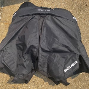 Intermediate Medium Bauer Elite Hockey Goalie Pants (Used)