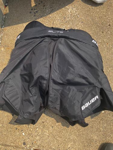 Intermediate Medium Bauer Elite Hockey Goalie Pants (Used)
