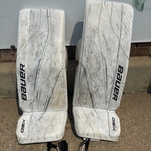 30" Junior Bauer GSX Goalie Leg Pads (Used)