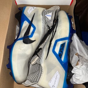 Men's  Size M 11.5 (W 12.5) Nike High Top ALPHA Molded Cleats (Used)