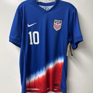 Pulisic USMNT Jersey Men's M Nike 2024 Stadium Away Soccer USA NWT READ