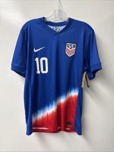 Pulisic USMNT Jersey Men's M Nike 2024 Stadium Away Soccer USA NWT READ