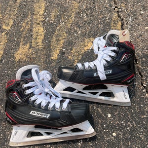 Intermediate Bauer Vapor 1X Hockey Goalie Skates | Size 4
