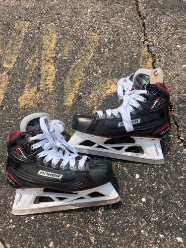 Intermediate Bauer Vapor 1X Hockey Goalie Skates | Size 4