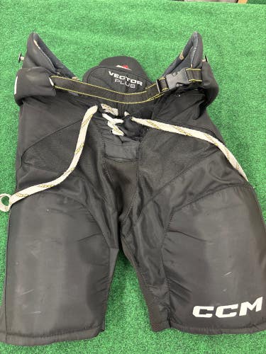 Black CCM Vector Plus Hockey Pants (Used) | Junior Large
