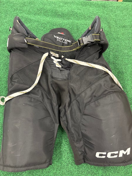 Black CCM Vector Plus Hockey Pants (Used) | Junior Large