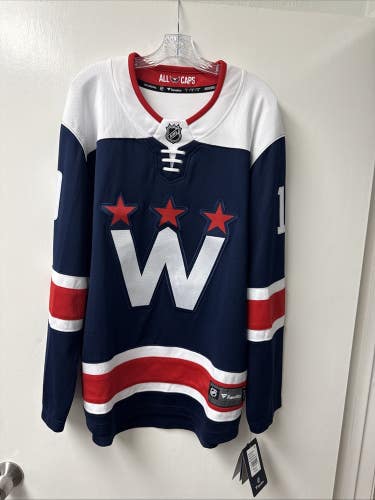 Washington Capitals Alternate Jersey Size Lg Fanatics Brand Number 19 Blackstrom
