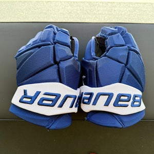 Bauer Vapor 2X Pro Stock Gloves - 13” Toronto Maple Leafs
