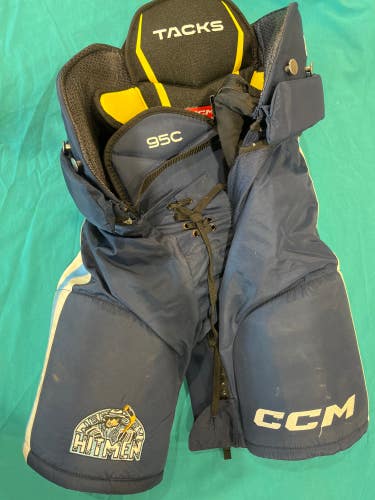 Blue Senior Small CCM Tacks 95C Hockey Pants Pro Stock (Used)