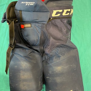 Blue Senior Medium CCM JetSpeed FT485 Hockey Pants (Used)