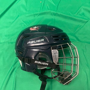Blue Medium Bauer Re-Akt 200 Helmet (Used)