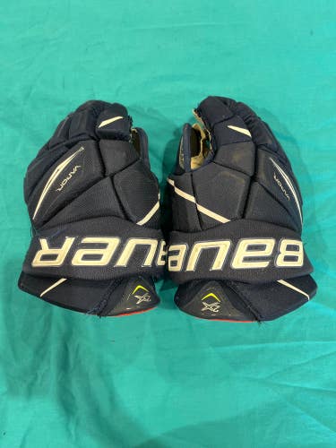 Blue Senior Bauer Vapor 2X Gloves 13" (Used)