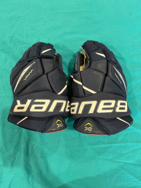 Blue Senior Bauer Vapor 2X Gloves 13" (Used)