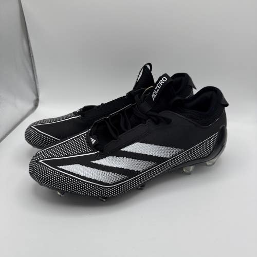 Adidas Adizero Electric.1 IF2426 Black White Football Cleats Mens Size 10 New