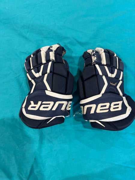 Blue Junior Bauer Supreme 170 Gloves 12" (Used)