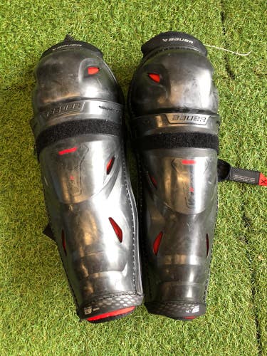 Senior Bauer Vapor 3X Pro Shin Pads 14" (Used)
