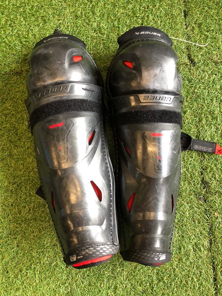 Senior Bauer Vapor 3X Pro Shin Pads 14" (Used)