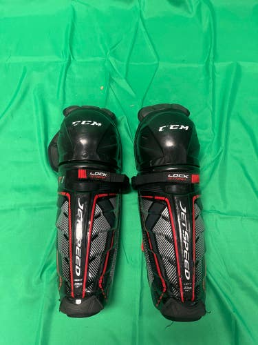 Junior CCM JetSpeed FT1 Shin Pads 13" (Used)