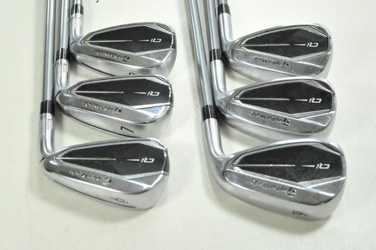TaylorMade Qi 6-PW,AW Iron Set Regular Flex Right Speeder NX Graphite # 198318