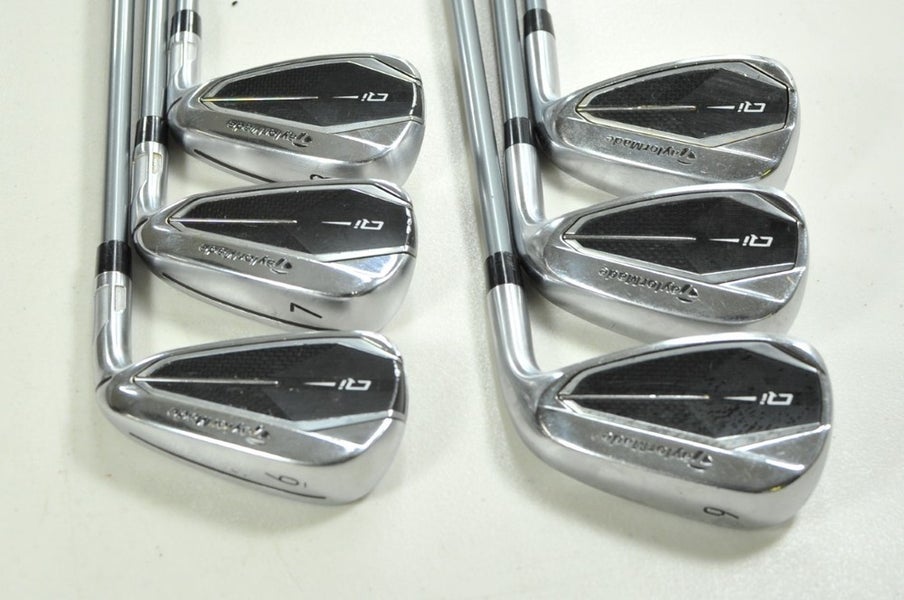 TaylorMade Qi 6-PW,AW Iron Set Regular Flex Right Speeder NX Graphite # 198318