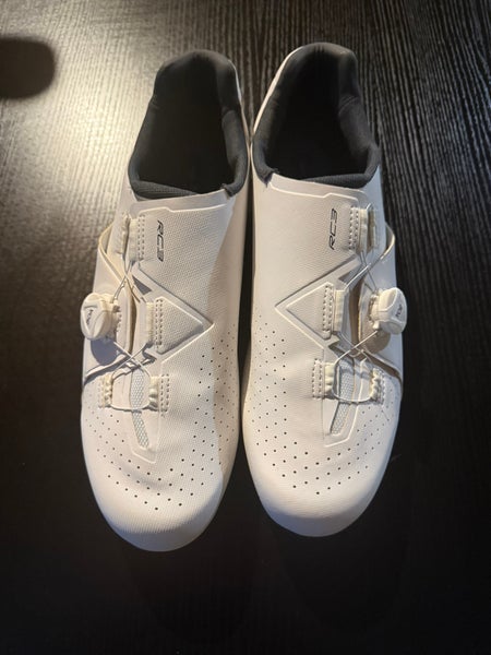 Shimano RC3 Road Cycling Shoes - White - EU 48 / US 12.3 - Like New - BOA Dia
