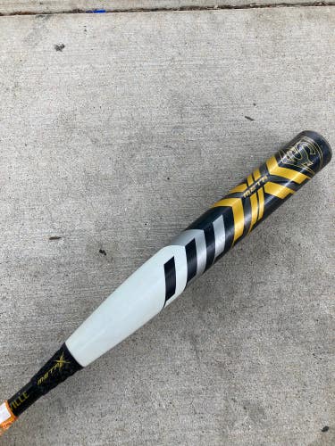 Black 2024 Louisville Slugger Meta Composite Bat (-10) Composite 22 oz 32" (Used)