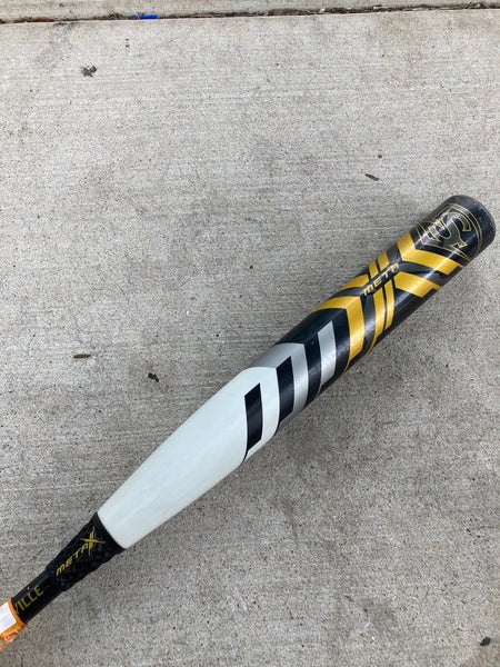 Black 2024 Louisville Slugger Meta Composite Bat (-10) Composite 22 oz 32" (Used)