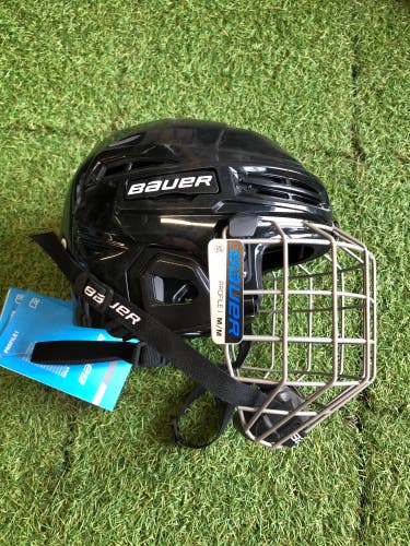 Black Medium Bauer IMS 5.0 Helmet (New)