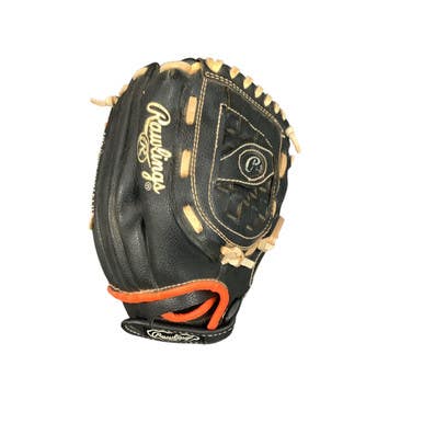 Used Rawlings PLAYER SERIES BB/SB Glove RH Throw Black 10 1/2" 11479-S000400460