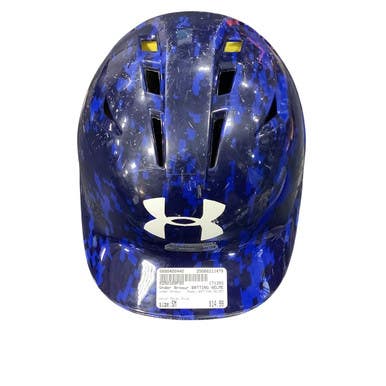 Used Under Armour BATTING HELMET Batting Helmet No Mask Royal Blue SM 11479-S000400440