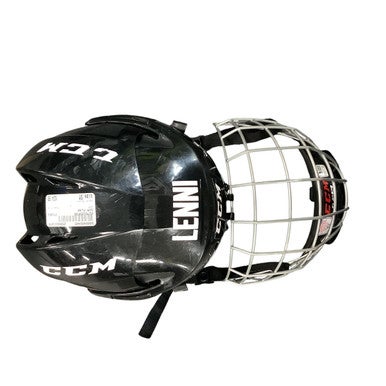 Used CCM FL40 Helmet Cage Combo Black SM 11479-S000400445