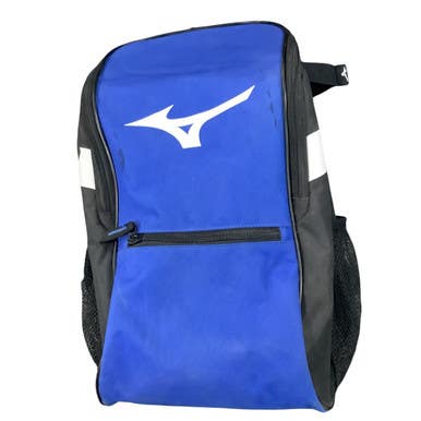 Used Mizuno BAT BAG BB/SB Player Backpack Royal Blue 11479-S000400442