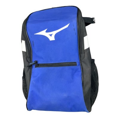 Used Mizuno BAT BAG BB/SB Player Backpack Royal Blue 11479-S000400442