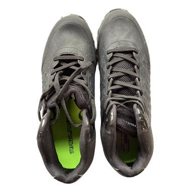 Used Rawlings Adult FB Cleats Black Senior 10 11479-S000400419