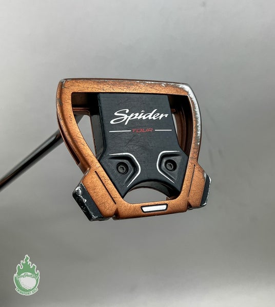 Used Left Handed TaylorMade Spider Tour Copper 34.5" Putter Golf Club