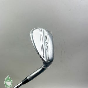 RH Titleist Vokey SM10 Chrome T Grind Wedge 58*-04 Wedge Flex Steel Golf Club