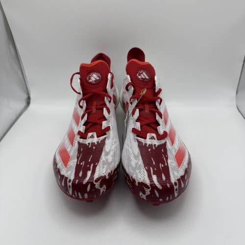 Size 14 Mens Adidas adizero Electric Red White Football Cleats IE4415